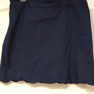 A size 12 navy blue skort from Counterparts.